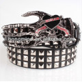 European Style Skull hand genuine leather belt ghoul hand metal plate buckle monster rock